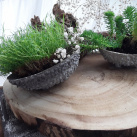 Betonové mističky 3D efekt " Nožičky "