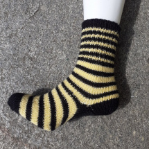 ponožky žluto černé pruhy