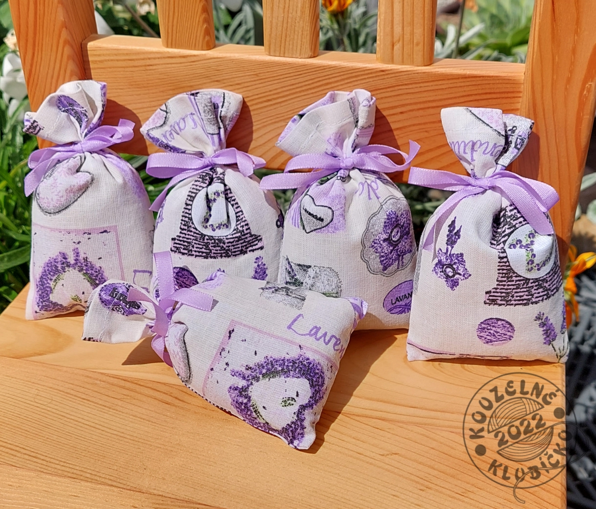 Pytlíčky plněné levandulí Lavendula