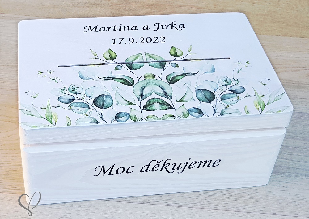 svatební truhla na přáníčka , fotky a jiné potřebné věcičky
