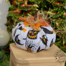 Šitá dýně HALLOWEEN BÍLÁ 