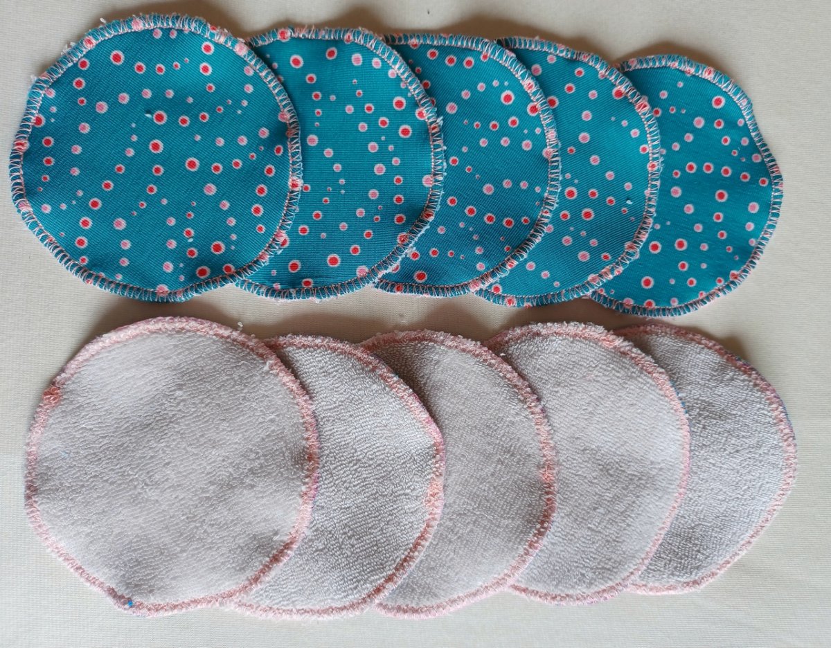 Odličovací tampony 3vrtstvé - 10 ks