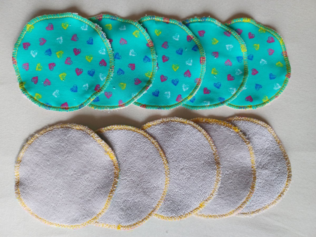 Odličovací tampony 3vrtstvé - 10 ks