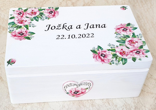 truhla na přáníčka , fotky a jiné potřebné věcičky