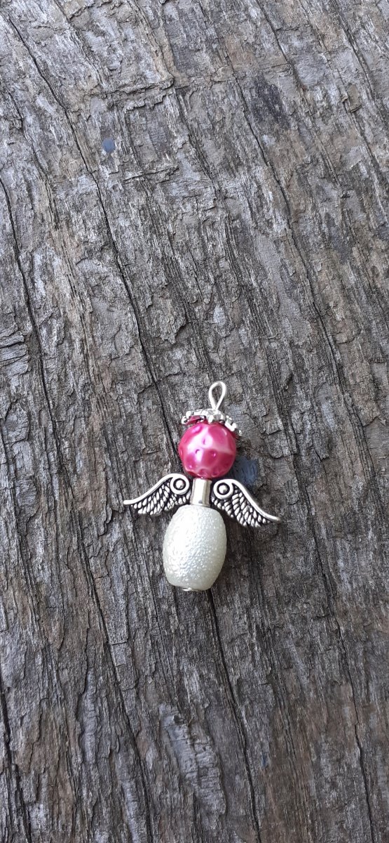 andílek růžovobílý