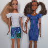 suknička, kraťasy, nebo tričko pro Barbie á 25,-Kč 