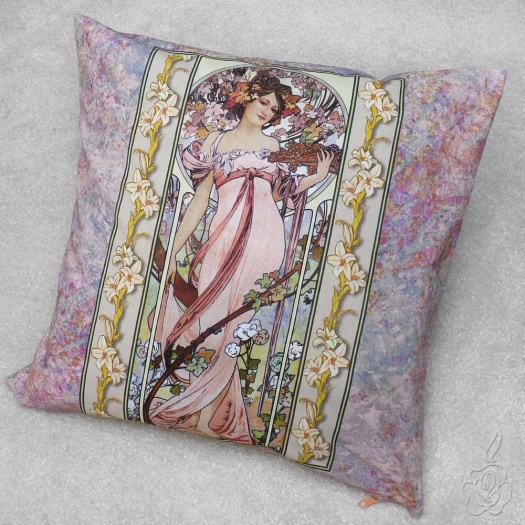 Polštář Alfons Mucha - druhá jakost
