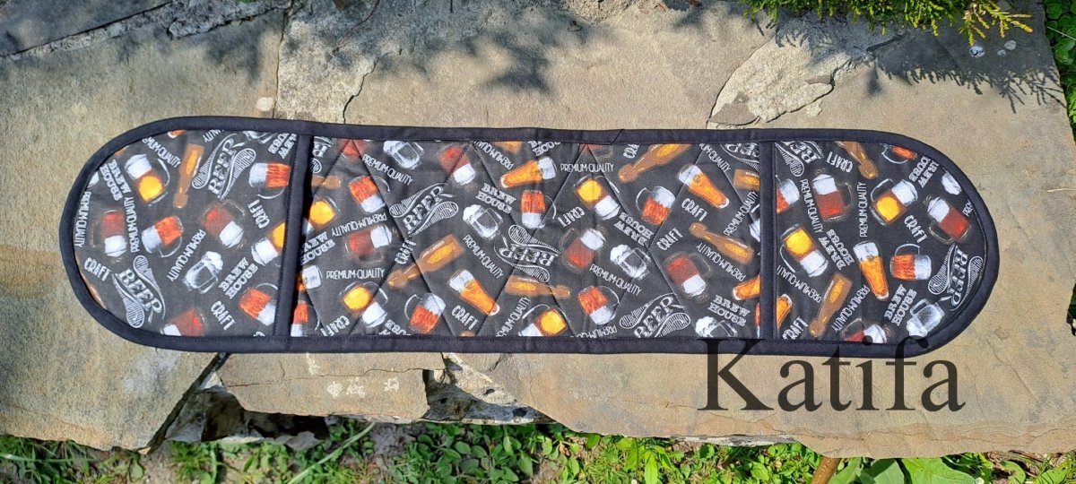 Pivní kuchyňská dvojitá chňapka