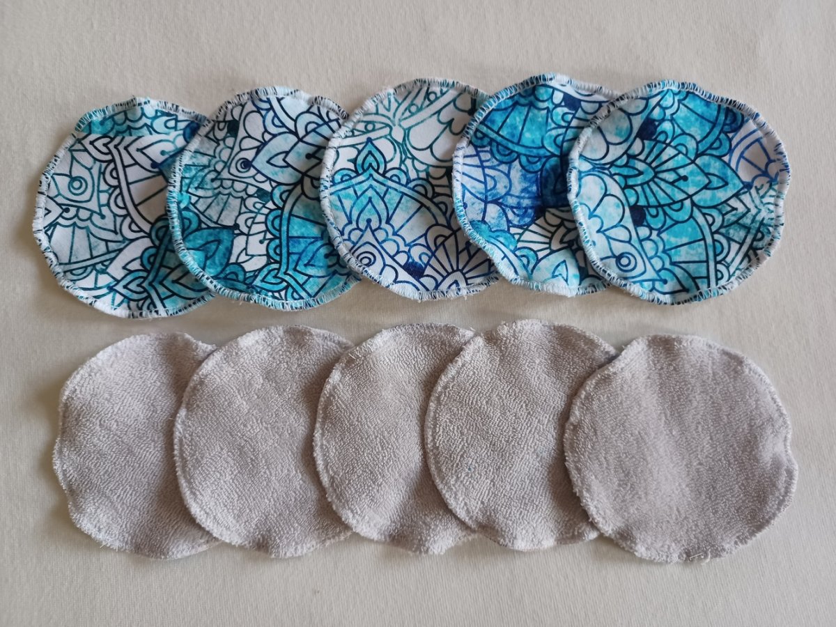 Odličovací tampony 3vrtstvé - 10 ks