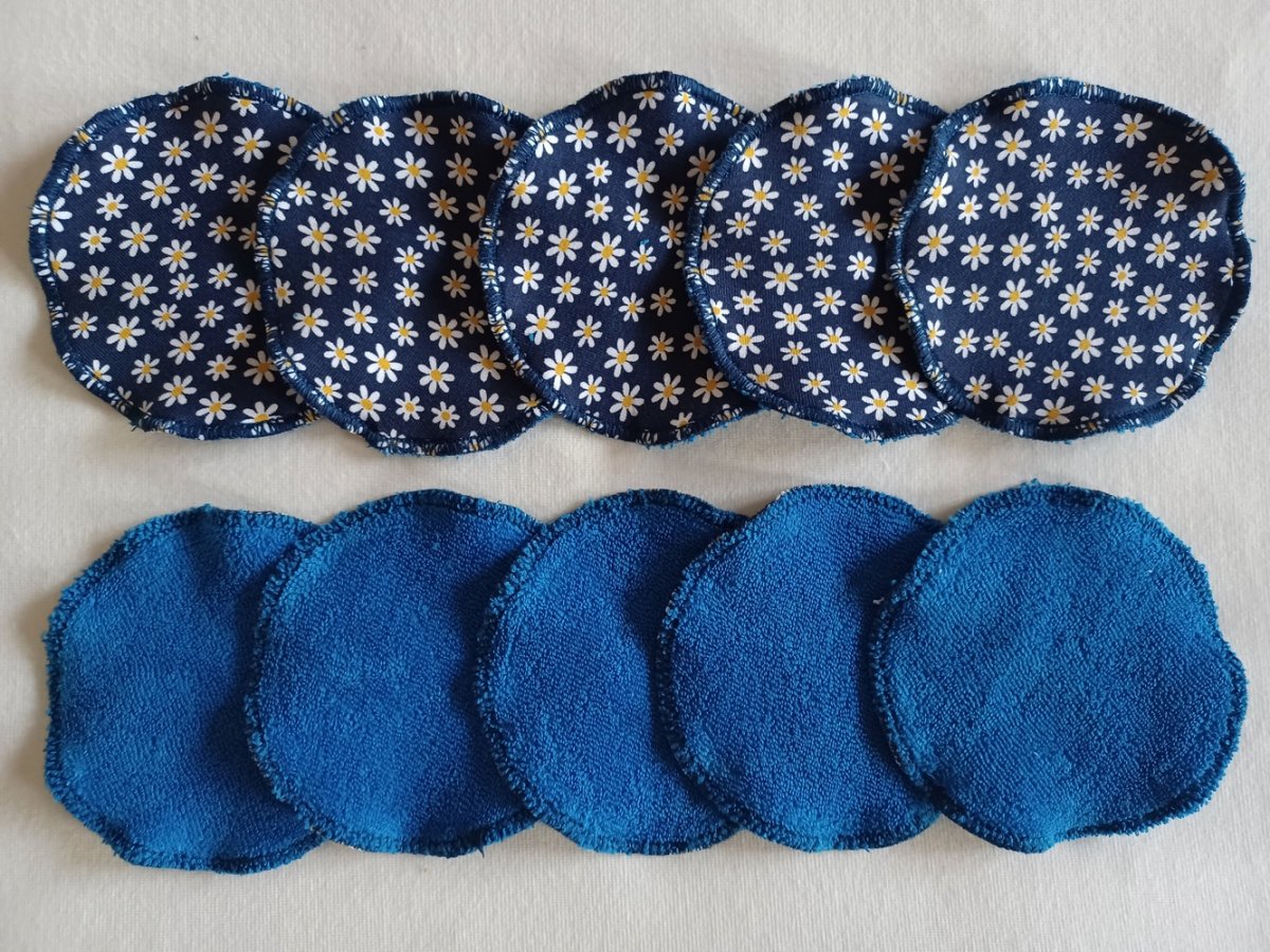 Odličovací tampony 3vrtstvé - 10 ks