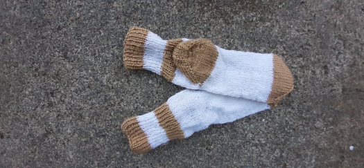 dětské ponožky bílé
