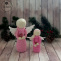 Růžový anděl - maminka a dcera