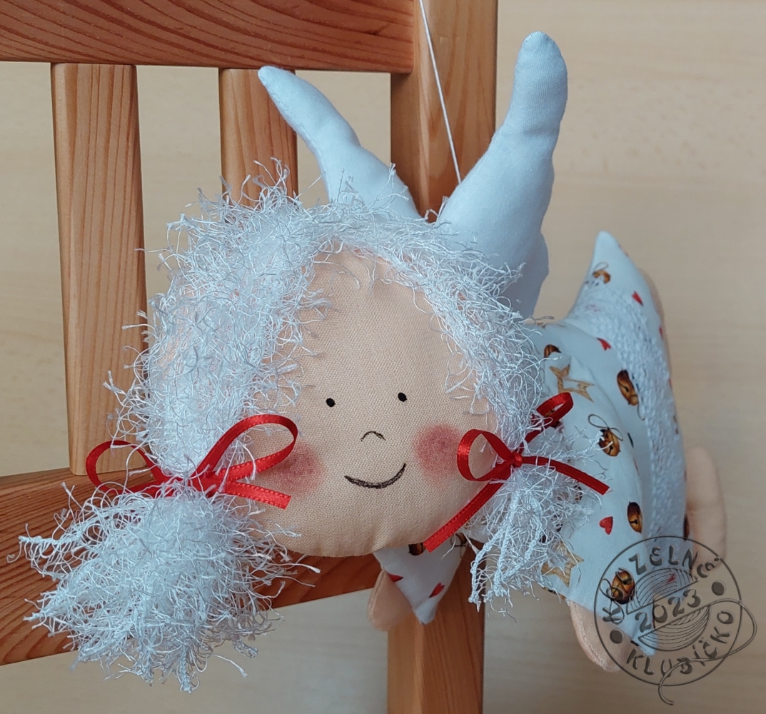 Andělka letící - ROLNIČKY, HVĚZDIČKY A SRDÍČKA