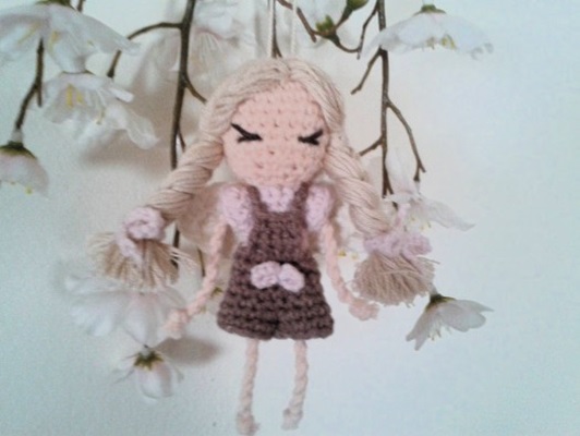 Návod na háčkovanou andělku Sáru