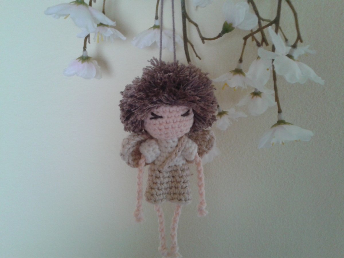 Návod na háčkovaného andílka Filipa