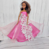 šatičky s krajkovou aplikací pro panenku Barbie