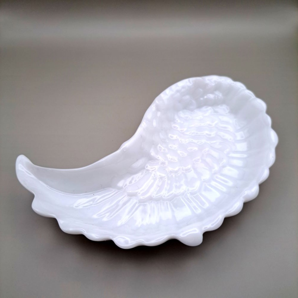 Miska Andělské křídlo bílá