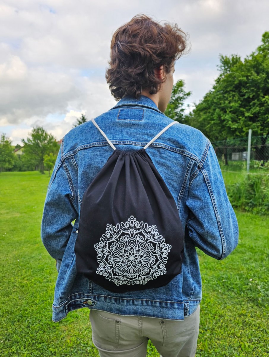 Plátěný batoh Mandala