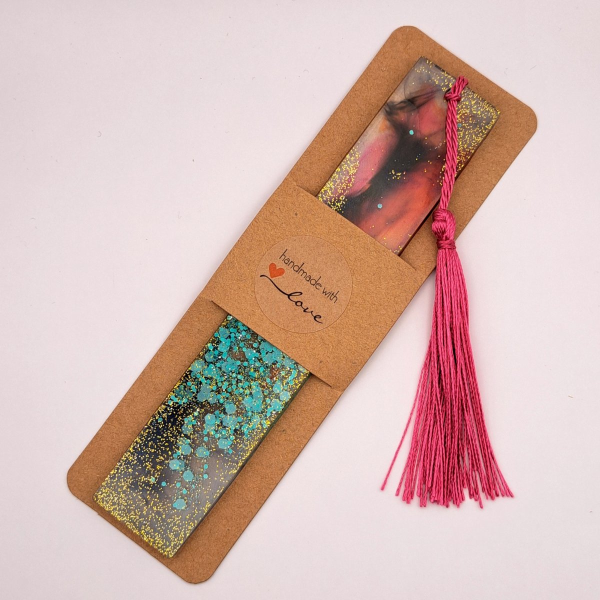 Záložka do knihy 6 Růžový střapec 