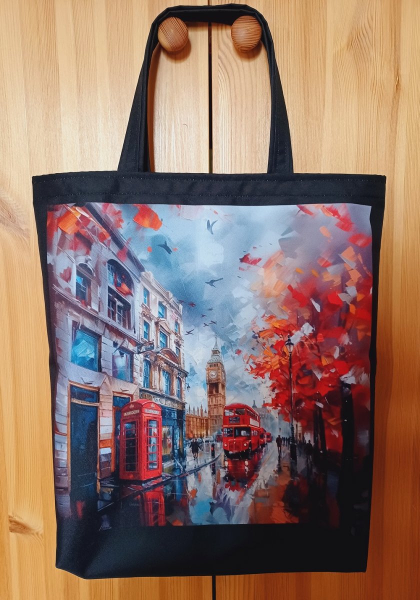 Nákupní taška z kočárkoviny Londýn