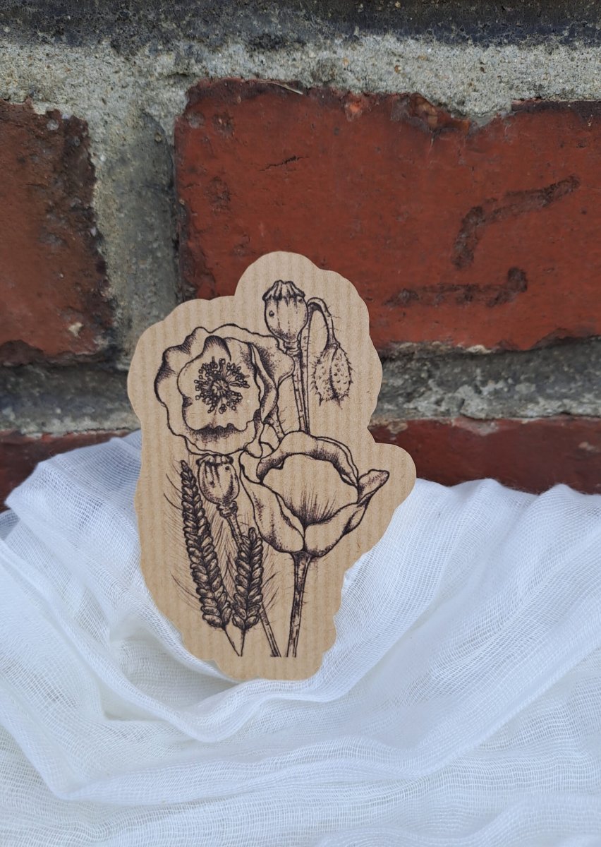 Samolepka craft máky