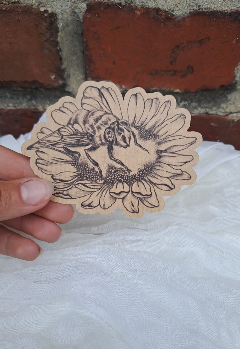 Samolepka craft včelka