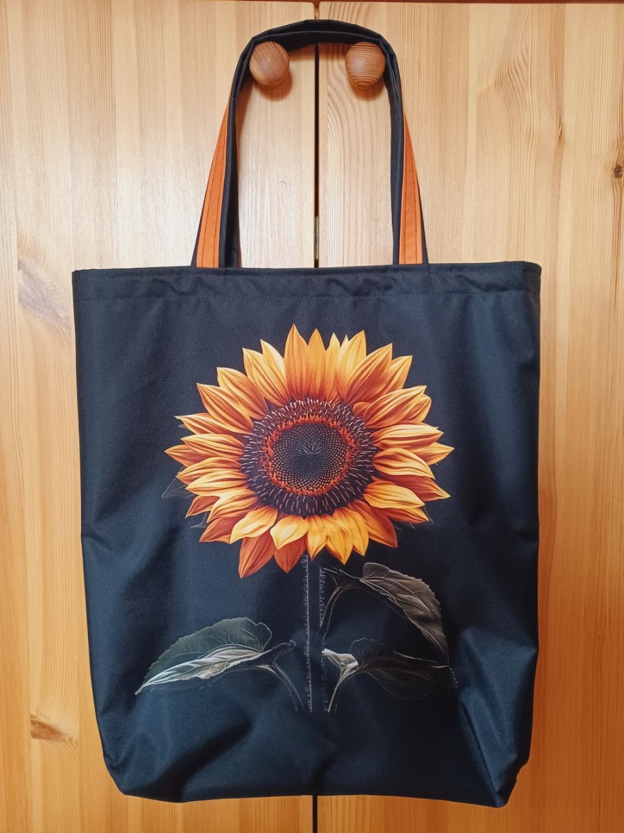 Nákupní taška z kočárkoviny slunečnice