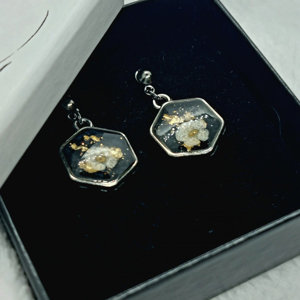 Naušničky s lučním kvítím