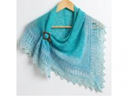 Háčkovaný šátek Pieris