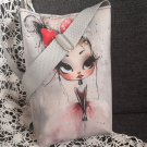 Crossbody kabelka....malá baletka