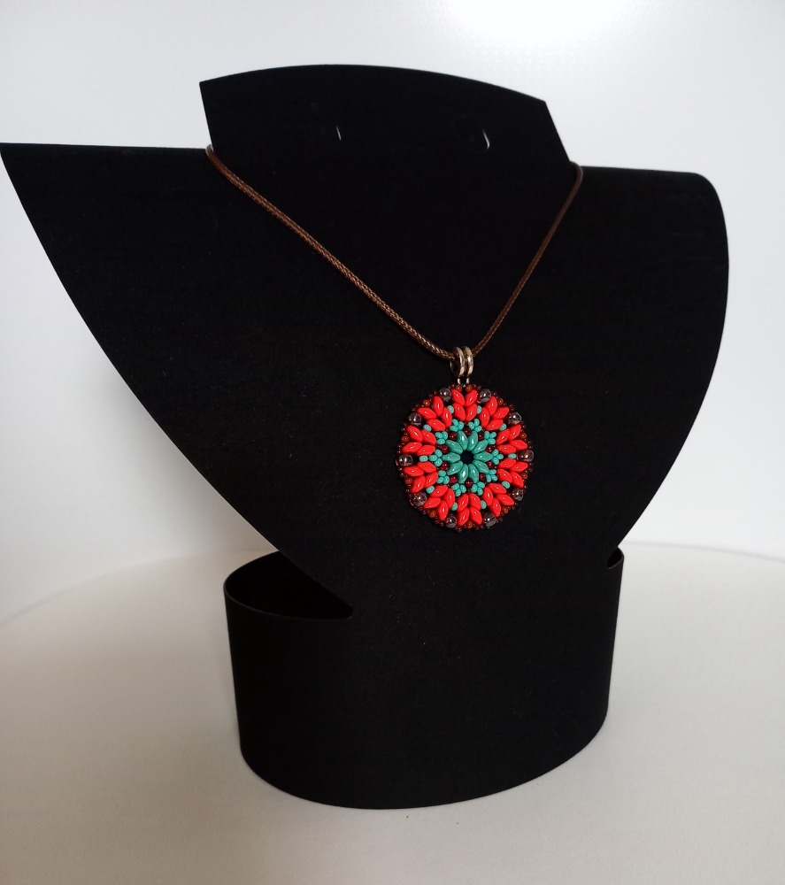 Náhrdelník - Mandala Země