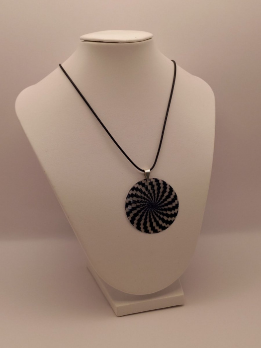Náhrdelník - Černobílý akord