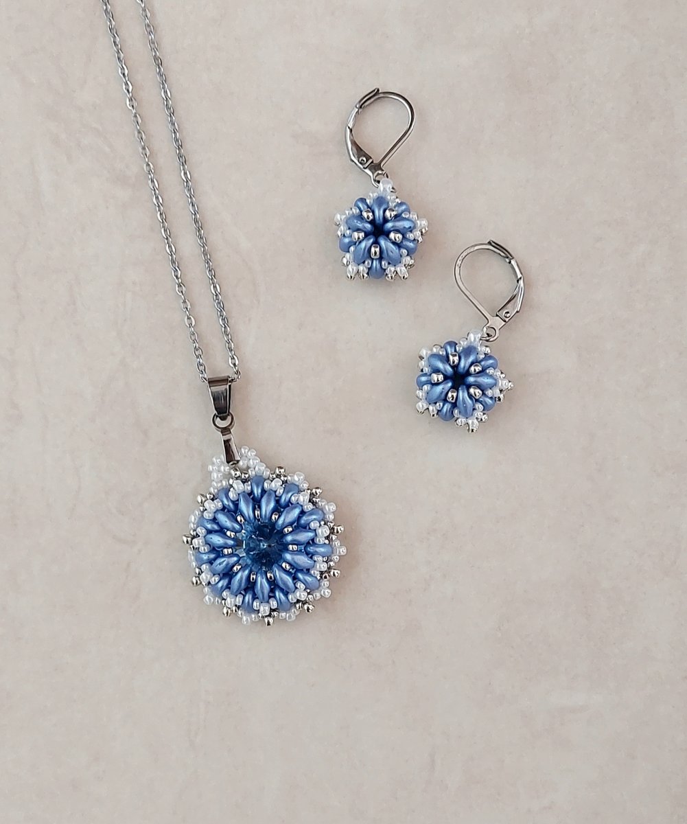 Souprava Modrá drobnost 