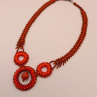 Náhrdelník - Rudý úplněk