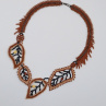 Náhrdelník - Kaštanová elegance