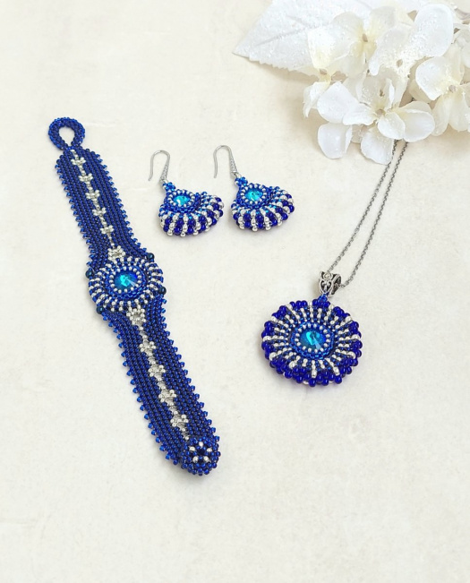 Souprava Sirius s krystaly