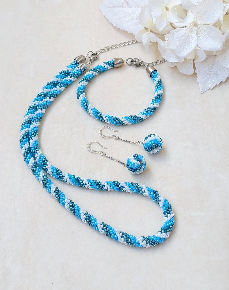 Souprava Modré síťování 