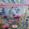 Kabelka větší crossbody- luční kvítí 