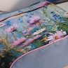 Kabelka větší crossbody- luční kvítí 