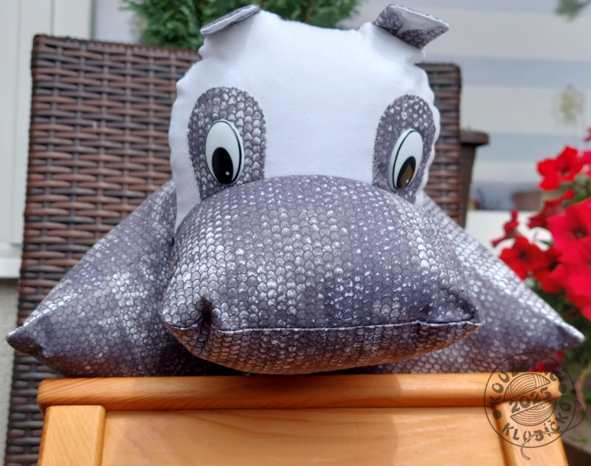 Polštářek Hrošík 