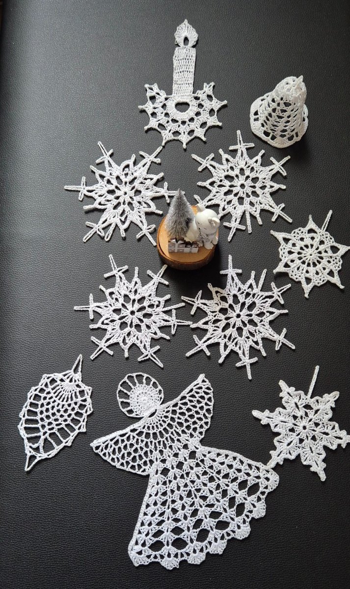 Vánoční ozdoby - různé druhy