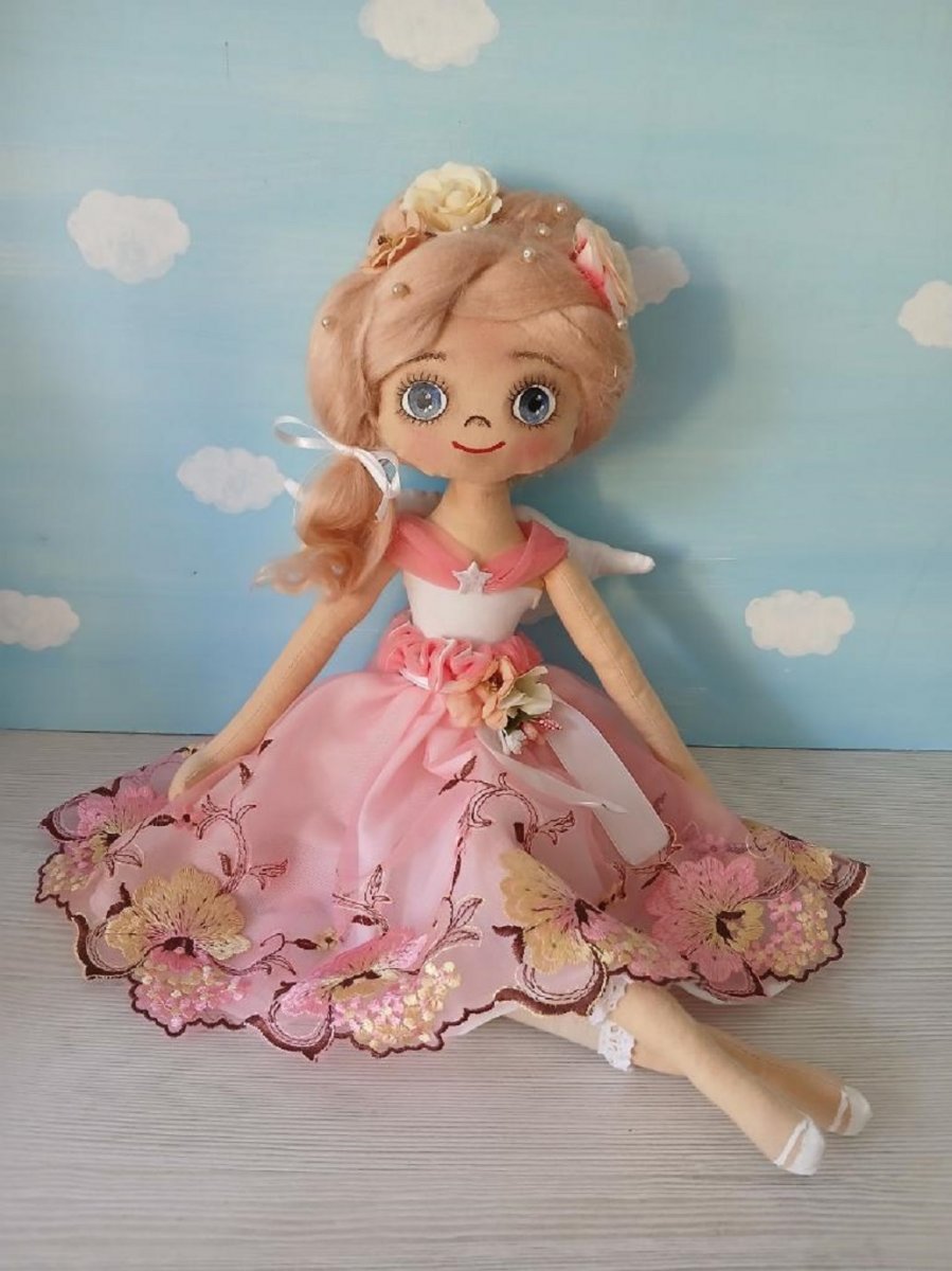 Textilní andělka č. 3