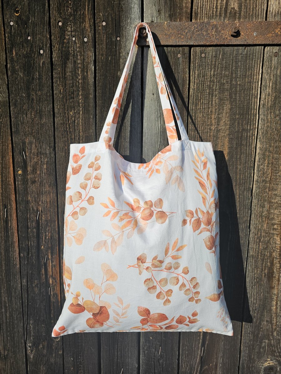 Plátěná taška Lístečky