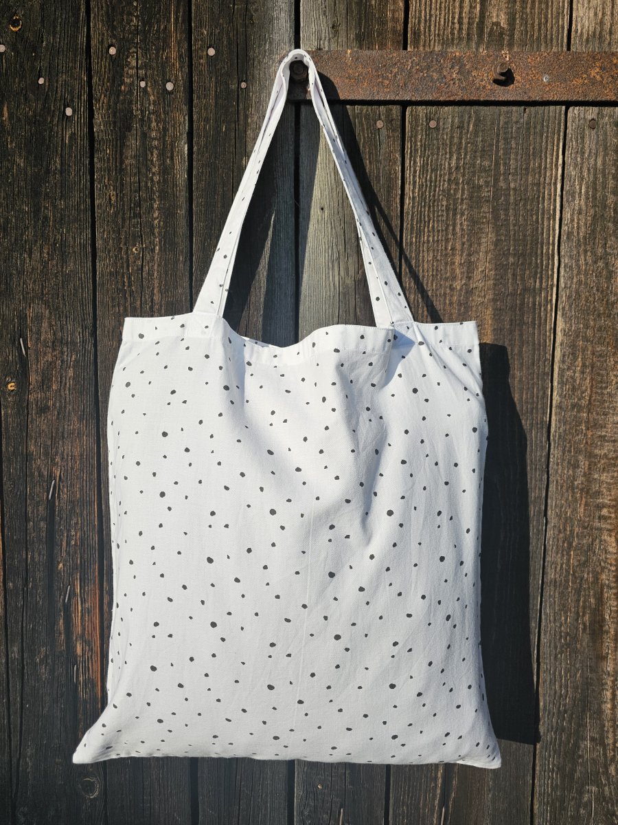 Plátěná taška Puntíky