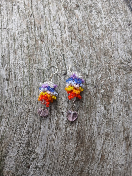 náušnice - malé čakrové