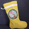 Mikulášská punčocha.....žlutá