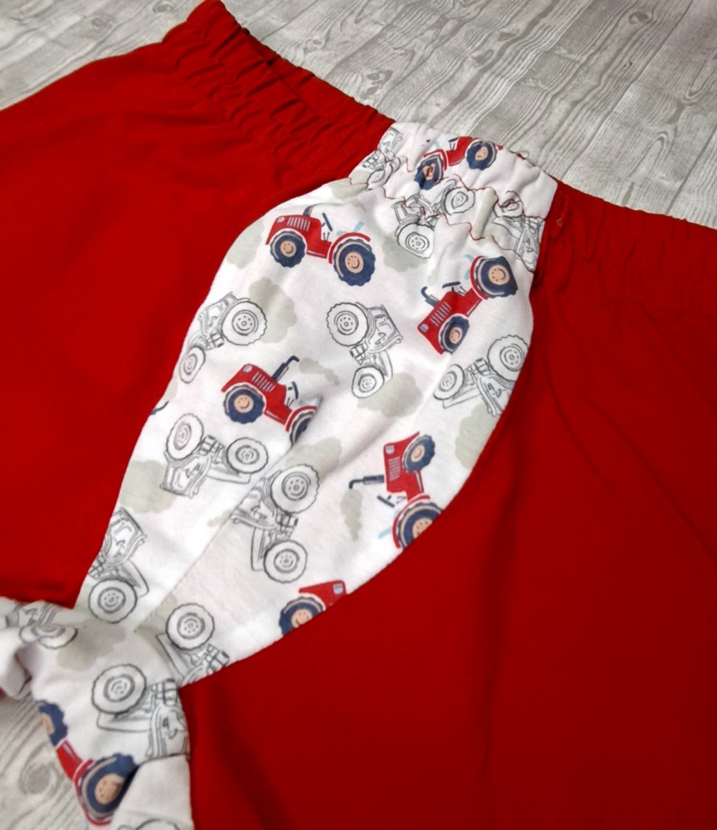 Boxerky XL až XXL traktor 