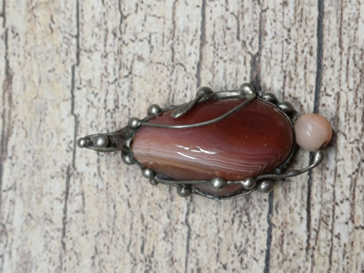 Přívěšek achát Botswana