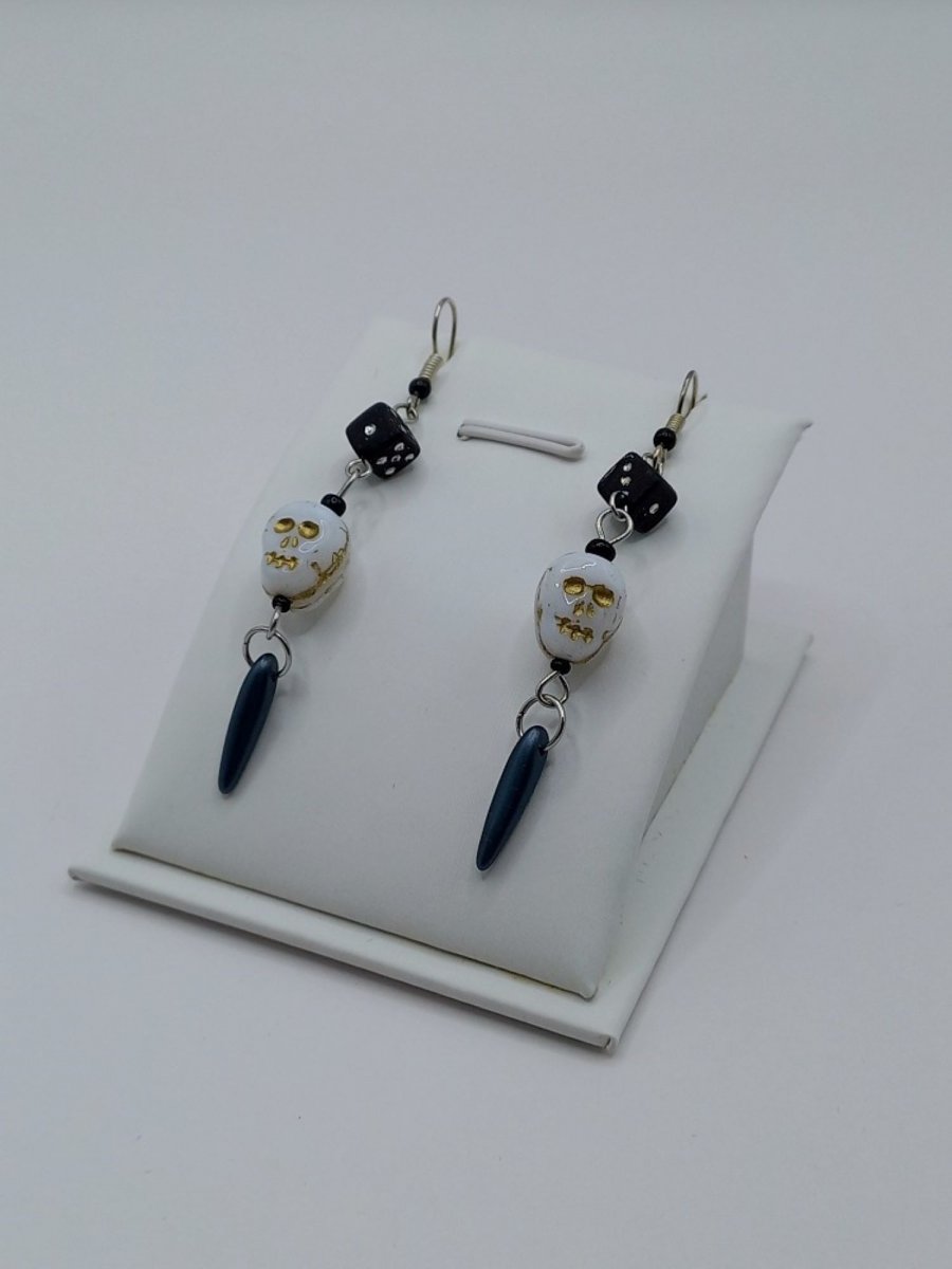 Náušnice - Kostky jsou vrženy