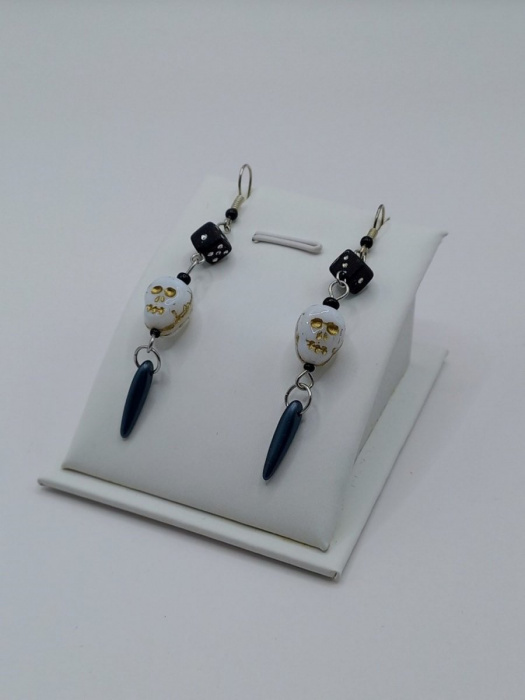 Náušnice - Kostky jsou vrženy